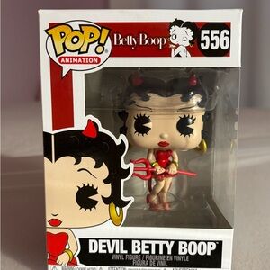 Funko Pop! Animation Devil Betty Boop Figure - Red and Black